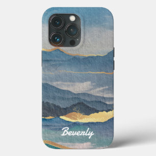 Golden Mountain Personalised iPhone 13 Pro Case