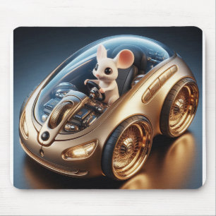 Golden Mouse-Mobile: A Little Mouse's Mission Mouse Mat