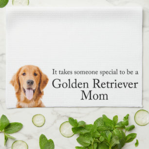 Golden Mum Kitchen Towel