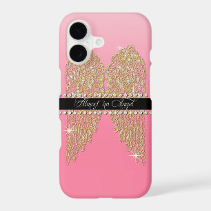 Golden n Diamond Jewel Look Angel Wings Bling