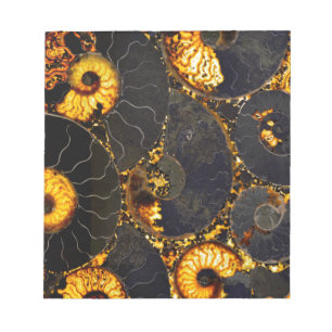 Golden Nautilus Notepad
