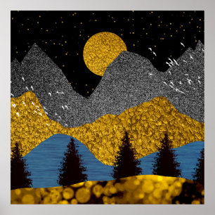 Golden Night Poster
