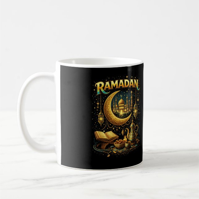 Golden Nights of Ramadan Coffee Mug (Left)