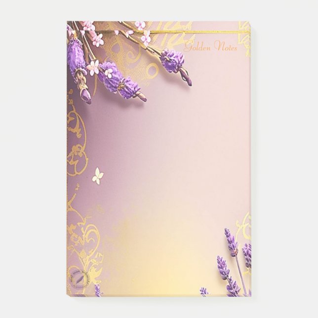 Golden Notes Vintage Schmidt Stationery (Front)