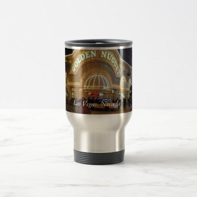 Golden Nugget, Las Vegas, Nevada Travel Mug (Center)