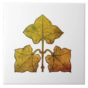 Golden Oak Leaf Tile