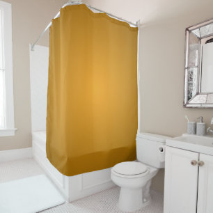Golden Ochre Warm Tones Rustic Stylish Shower Curtain