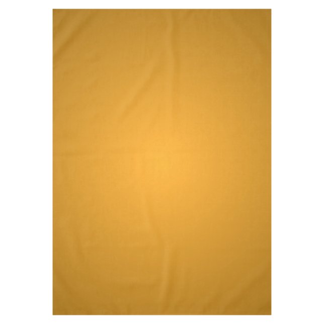 Golden Ochre Warm Tones Rustic Stylish Tablecloth (Front)