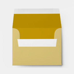 Golden Ocre Background Colour Customise This! Envelopes