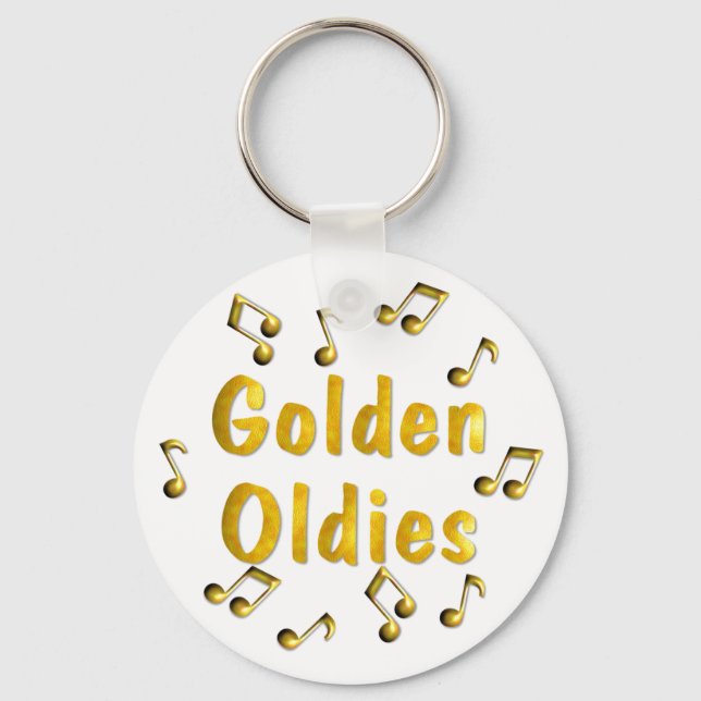 Golden Oldies Key Ring (Front)