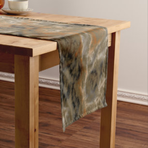 Golden Olive Marble Medium Table Runner