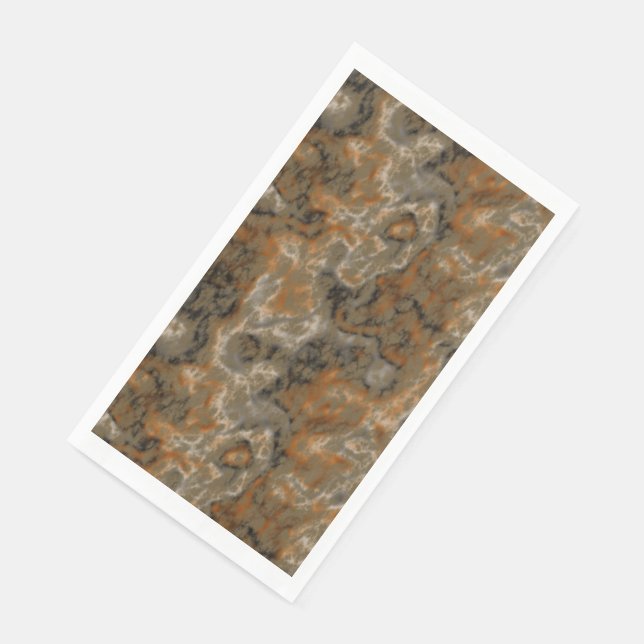 Golden Olive Marble Napkin (Corner)
