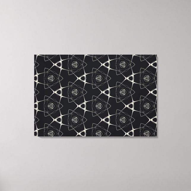 Golden Ornament Canvas Print (Front)