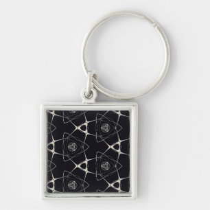 Golden Ornament Key Ring