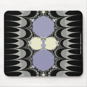 Golden Ornament Mouse Mat