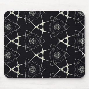 Golden Ornament Mouse Mat