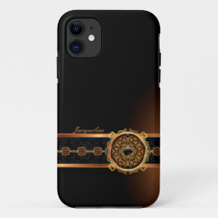 Golden Ornament Name iPhone 5 Case