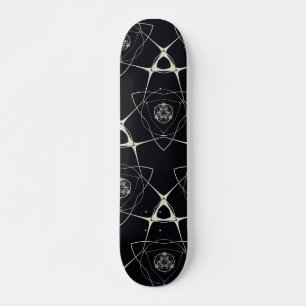 Golden Ornament Skateboard