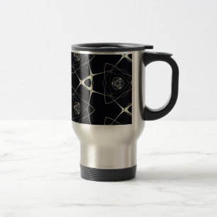 Golden Ornament Travel Mug