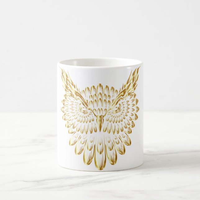 Golden Owl Coffee Mug (Center)