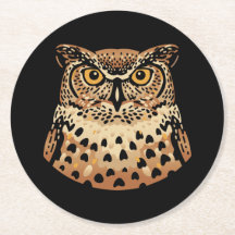 Golden Owl for Halloween, Thanksgiving, Autumn