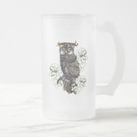 Golden Owl Green Orchids