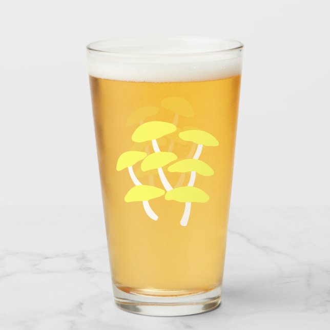 Golden Oyster Glass Cup (Back Filled)