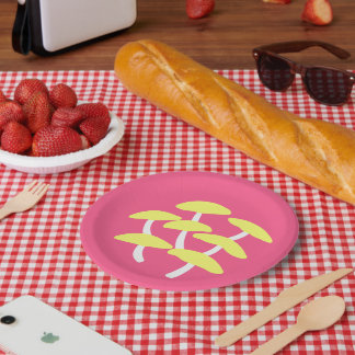 Golden Oyster Paper Plate