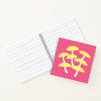 Golden Oyster Spiral Notebook