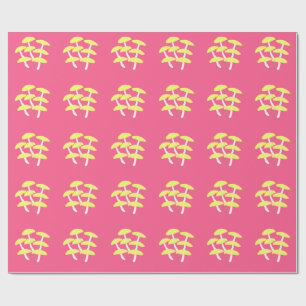 Golden Oyster Wrapping Paper