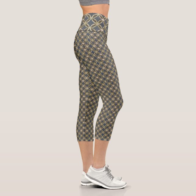 golden palace  capri leggings (Right)