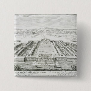 Golden Palace of the Emperor Nero (AD 54-68), Rome 15 Cm Square Badge