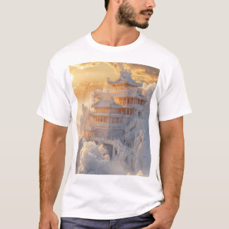 Golden Palace White Jade Oriental T-Shirt