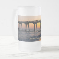 Golden Panama City Beach Sunset Reflections