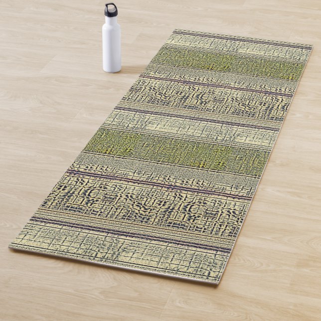 Golden Panes    Yoga Mat (In Situ)