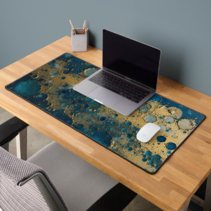Golden Patina Chemistry Desk Mat
