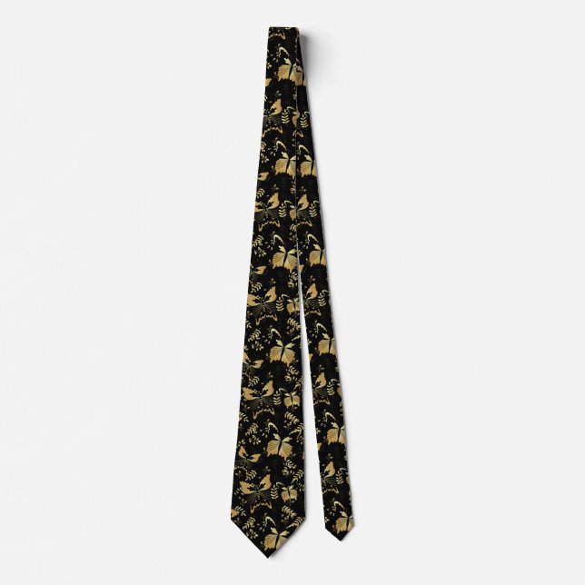 Golden pattern 15 bwx4. black BG Tie (Front)