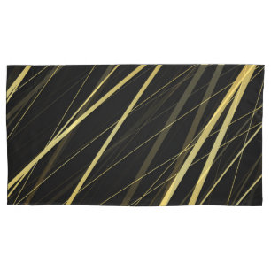 Golden Pattern 1 Pillowcase