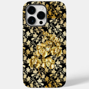 Golden pattern 21,bw. Black BG Case-Mate iPhone 14 Pro Max Case