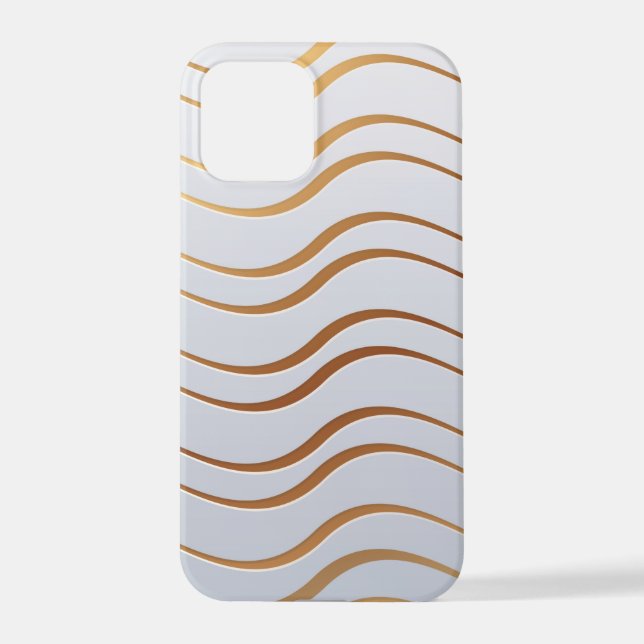 Golden Pattern 3 iPhone Case (Back)
