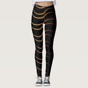 Golden Pattern 4 Leggings
