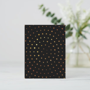 Golden Pattern 6 Postcard