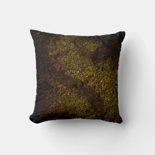 Golden pattern cushion
