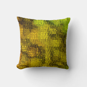 Golden pattern cushion