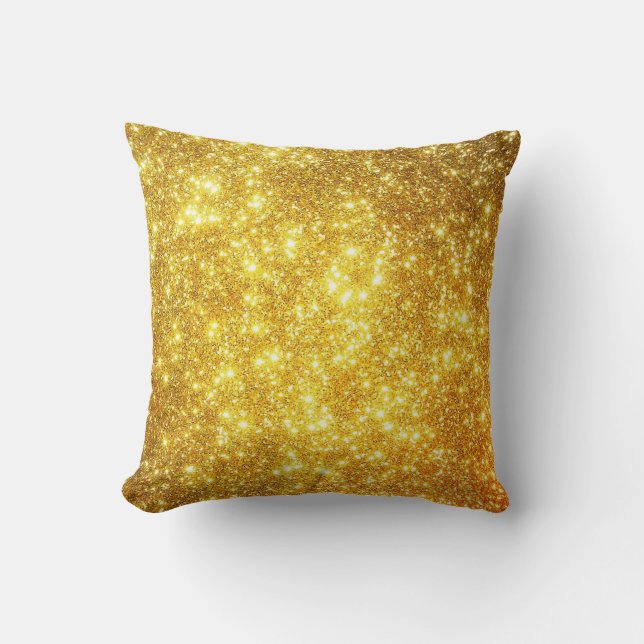 Golden pattern cushion (Front)