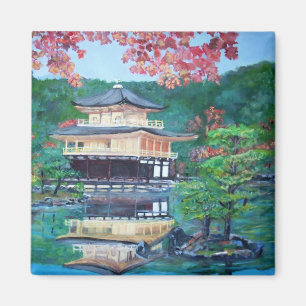 Golden Pavillion in Kyoto Magnet