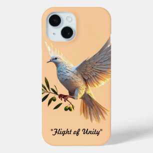 "Golden Peaceful Mornings" iPhone 15 Case