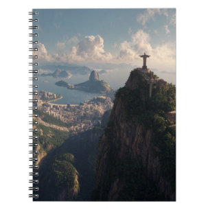 Golden Peak Rio Skyline Notebook