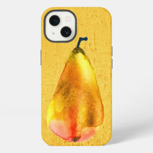 Golden Pear Fruit art iPhone 13 Case