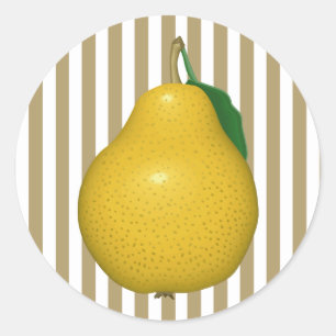 Golden Pear Stickers